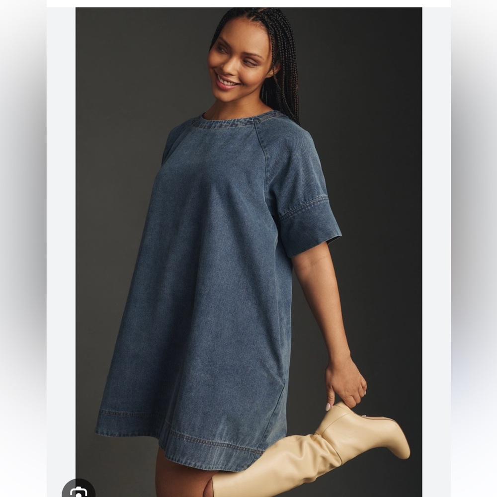 Anthropologie Denim Dress